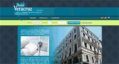 Desktop Screenshot of hostalveracruz.com